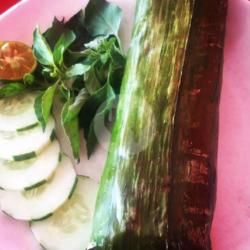 Nasi Bakar Telur Dadar