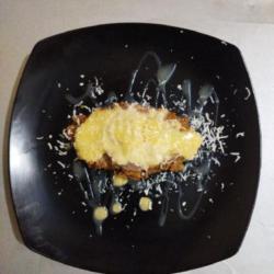 Pisang Geprek Crispy Saus Keju