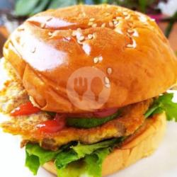 Burger Sosis Telur