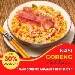 Nasi Goreng Japanese Beef Slice