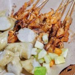 Paket Lontong Sate Ayam Asin Gurih