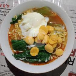 Paket Mie Setan Telur   Es   Nasi