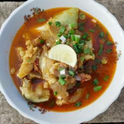 Lontong Kikil Sapi Komplit