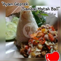 Paket Nasi Ayam Geprek Sambel Matah Bali