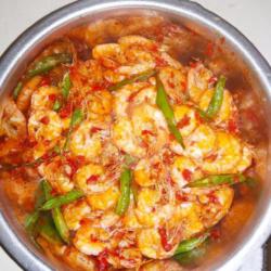 Nasi Udang Balado