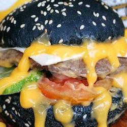 Burger Spesial Beef Paties Black Papper