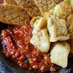 Nasi Penyetan Pe Tahu Tempe Terong