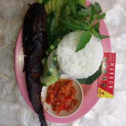 Nasi Lele Bakar