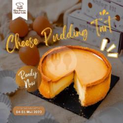 Mini Brown Cheese Puding Tart