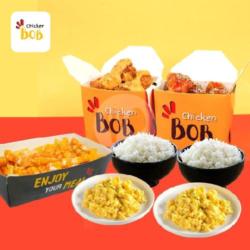 2 Paket Chibob Scramble Egg   Golden Fries