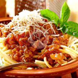 Spaghetti Cheese Bolognese Sauce