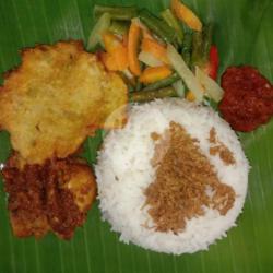 3 Box Paket Combo Nasi Ayam Rendang/woku