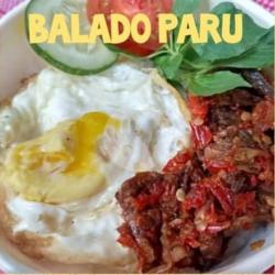 Nasi Judes Balado Paru