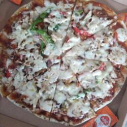 Teriyaki Chicken Sausage Pizza