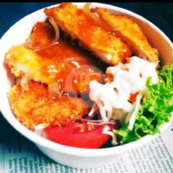 Rice Bowl Chicken Katsu Saus Asem Manis