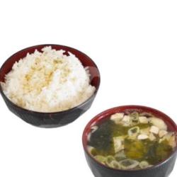 Rice Dan Miso Soup
