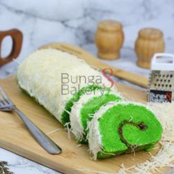 Swiss Roll Pandan Keju