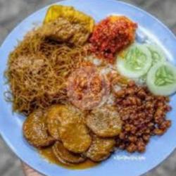 Nasi Uduk Telor Balado Perkedel