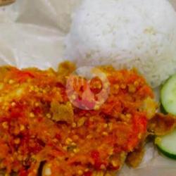 Nasi Telur Terong Geprek