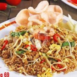 Nasi Goreng Mawut Bakso Sosis