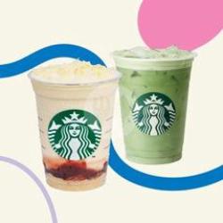 Strawberry Raspberry Cheesecake Frappuccino   Green Tea Latte