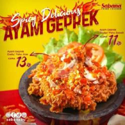 Ayam Sambal Geprek Dada