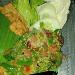 Ayam Pecak Dada Tanpa Nasi