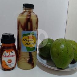 Jus Alpukat Susu Coklat Madu, Botol / Honey Avocado Sweetness Condensed Chocolate Milk Juice