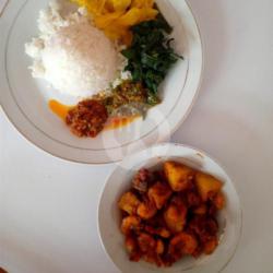 Nasi Kentang Udang Ampla