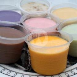 Puding Nutrizel Coklat, Mangga, Pandan, Strobery,