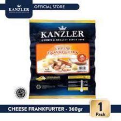 Kanzler Cheese Bratwurst Frankfurter 360 Gr 5s