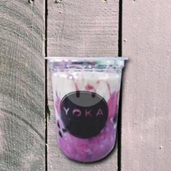 Boba Fresh Milk Taro (medium Cup)