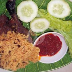 Paket Ayan Bakar Kremes Komplit Tahu Tempe