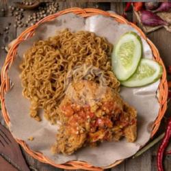 Paket Indomie Ayam Gepuk Lemontea