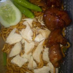 Mie Goreng Sate Hati Ayam / Hati Ayam Goreng