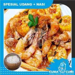 Spesial Udang Pedas Manis   Nasi