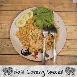 Nasi Goreng Special Telur Ceplok   Es Teh