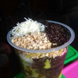 Alpukat Kocok Milo Topping Meses Ceres   Keju   Kacang