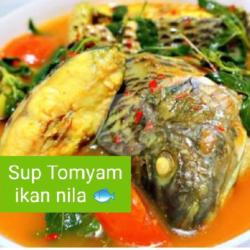 Sup Tomyam Ikan Nila Nasi Putih