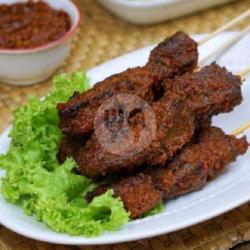 Nasi Bhuk   Lauk Sate Daging Manis/sate Komo