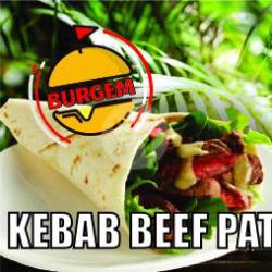 Kebab Beef Paties Jumbo