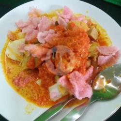 Ketupat Sayur Padang   Telor Bulat Cabe.