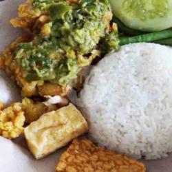 Paket Kenyang Ayam Geprek Cabe Ijo