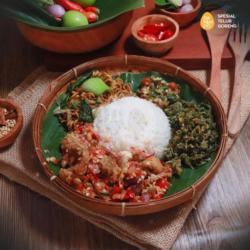 Nasi Kulit Cabe Garam