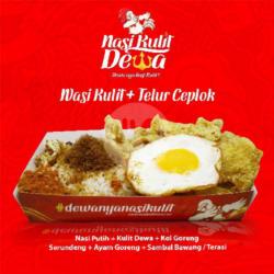 Nasi Kulit Telur Ceplok