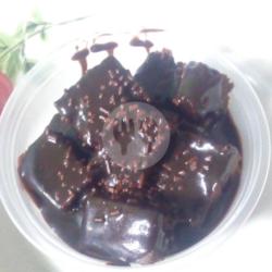 Brownies Cube Saus Coklat Lumer