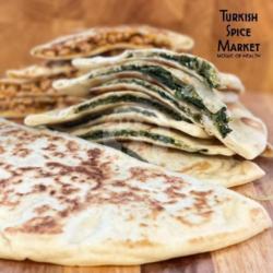 Gozleme Spinach. Feta Cheese. Large 1pc