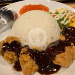 Chicken Karaage   Rice Blackpaper