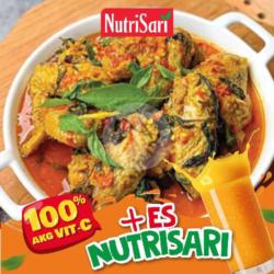 Nasi Ayam Rica   Kuah Sop/soto   Nutrisari