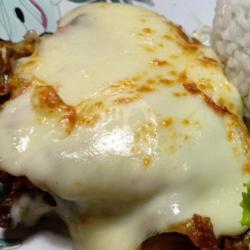 Ayam Penyet Mozarella ( Dada)